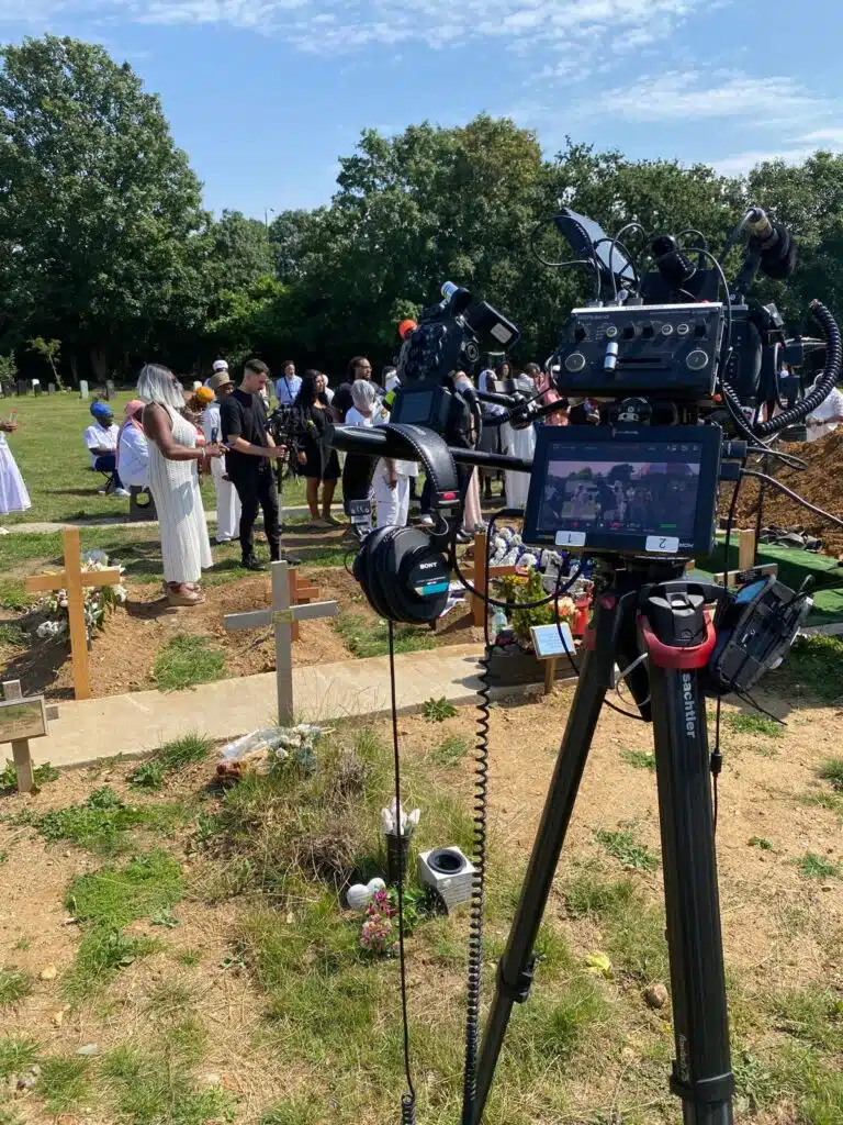 Mortlake Cemetery funeral live streaming