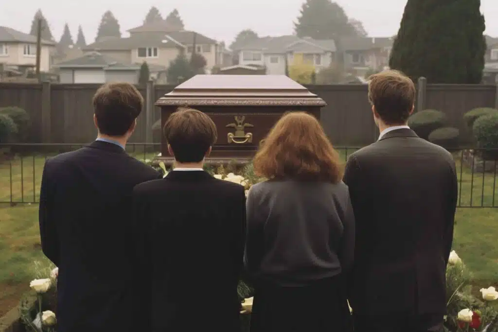 funeral filming